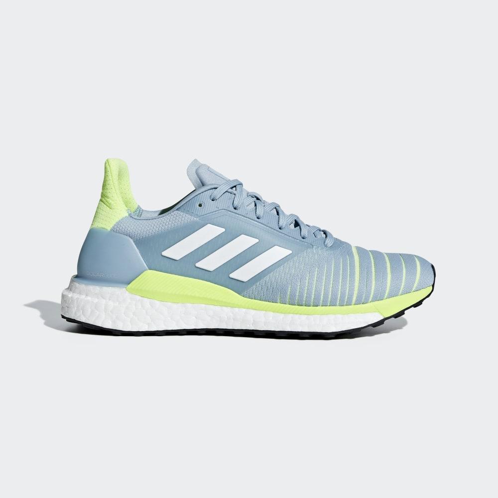 Bocanci Munte Adidas Solar Glide Dama Romania - Gri/Albi/Galbeni D97427
